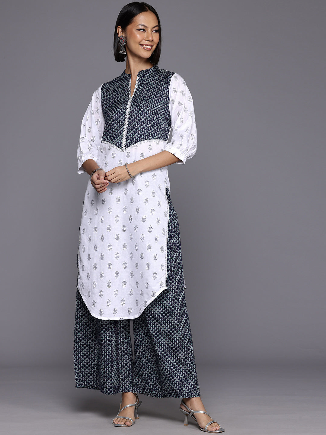 Women Khari Printed Kurta Set