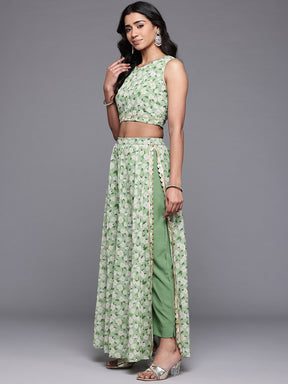 Ahalyaa Printed Ready to Wear Lehenga & Choli