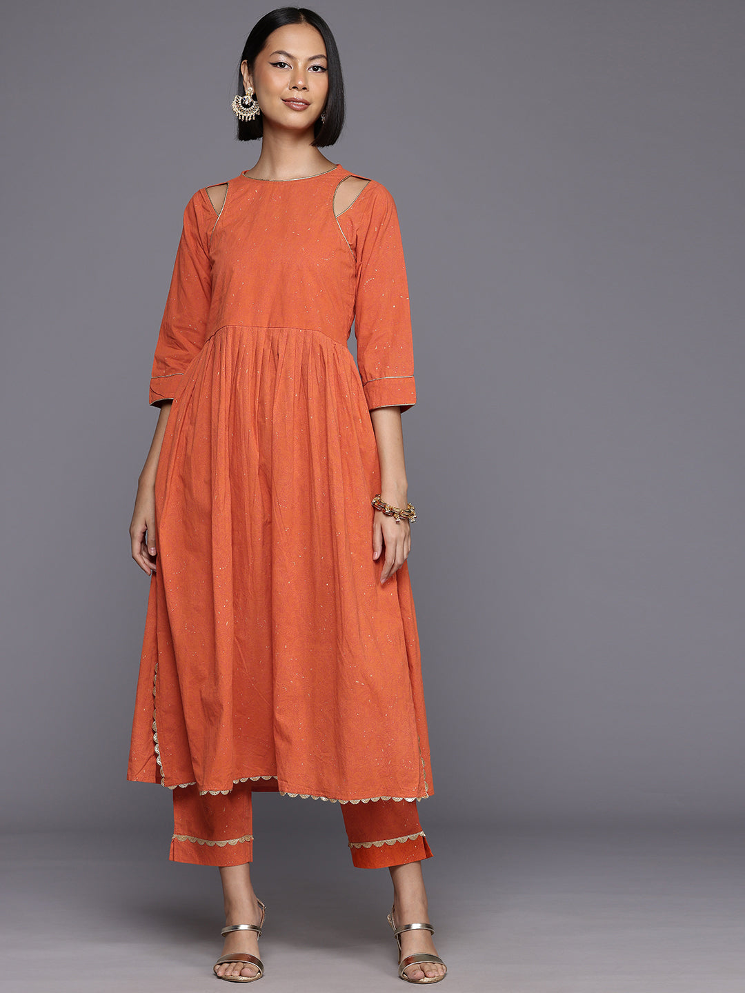 Women Khari Printed Kurta Set