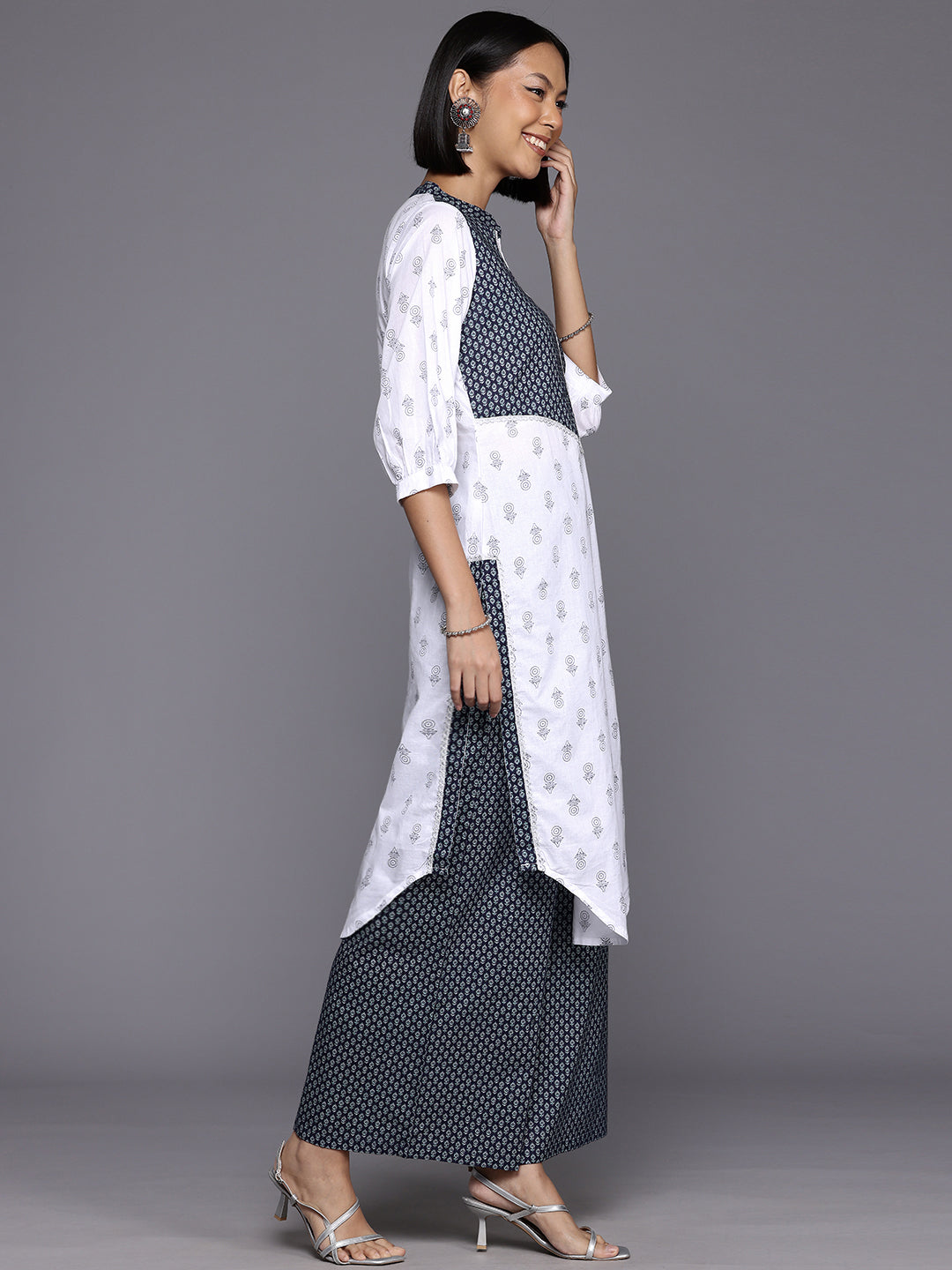 Women Khari Printed Kurta Set