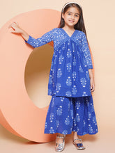 Girls Printed Pure Cotton Clothing Set