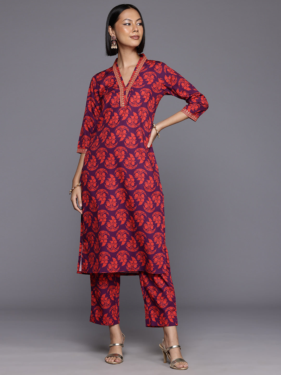 Women Floral Printed Kurta Set