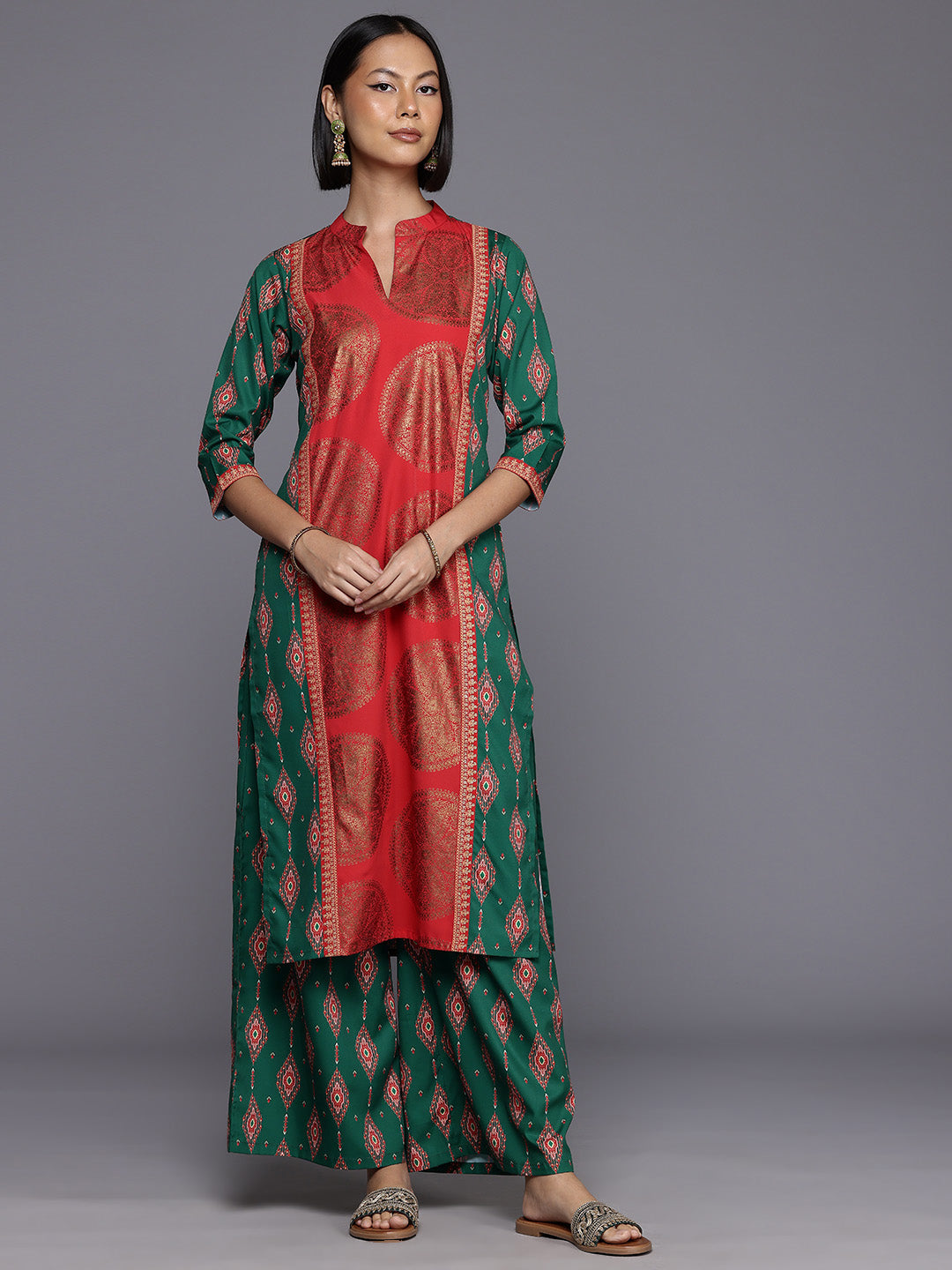 Women Ethnic Motifs Printed Kurta Set