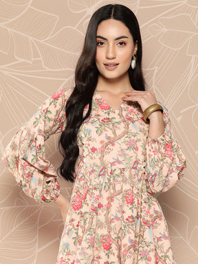 Ahalyaa Floral Printed Tunic