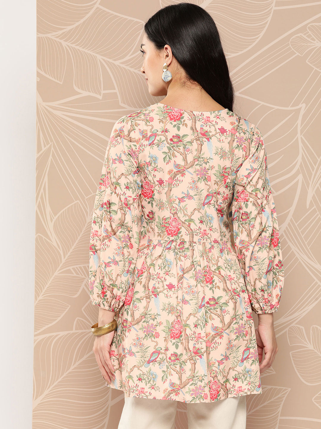 Ahalyaa Floral Printed Tunic