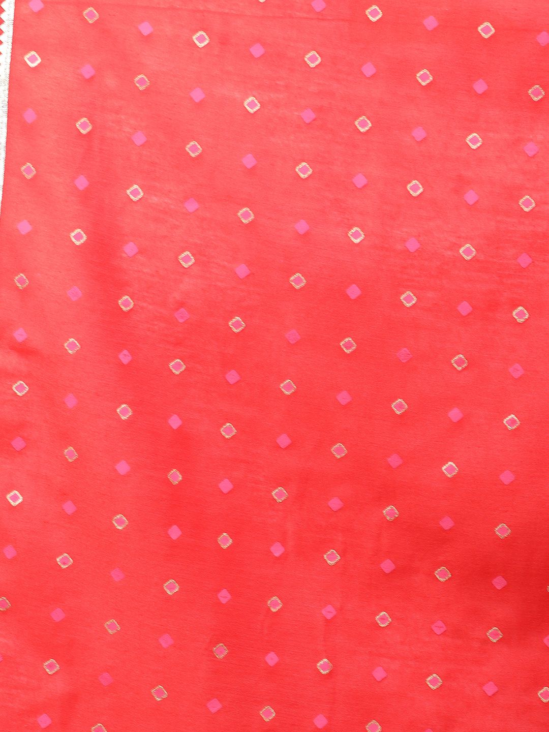 Women's Pink & Orange Printed Sharara Set With Dupatta